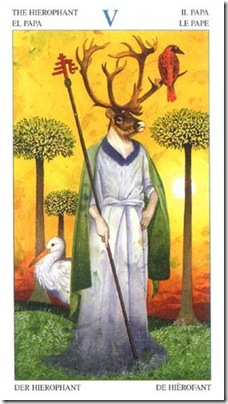 05-Major-Hierophant Animal Lords TAROT