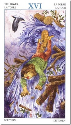 16-Major-Tower Animal Lords TAROT