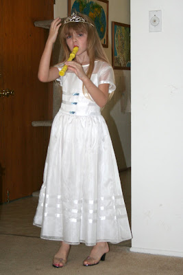 I'm not sure why we are playing a flute.