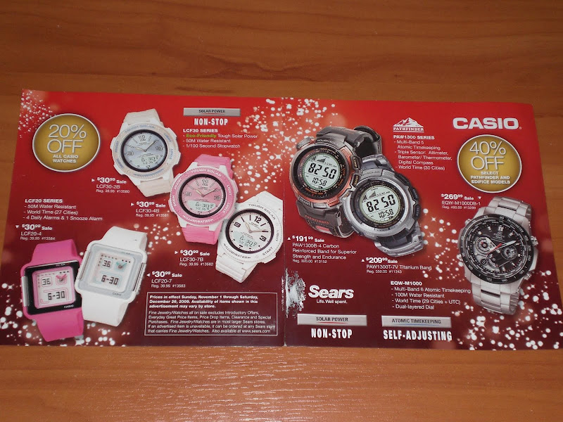 sears g shock
