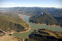 Pantano del Tranco con mis Amigos al fondo
