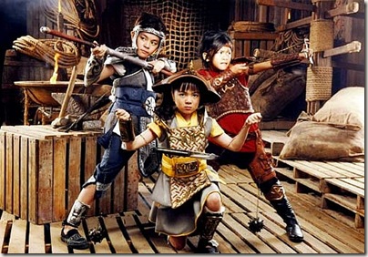 Panday Kids CAst - Hadji (Julian Trono), Charlie (Sabrina Man), and Oliver (Buboy Villar)