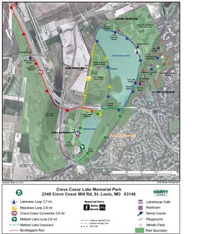 Creve Coeur Lake Park Trail