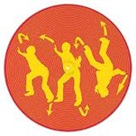 Tommy Boy Records - RED Logo Slipmats (pair)