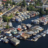 Quintessential Seattle houseboats