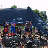 Dancing at the first rest stop.