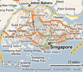 Imagem no mapa