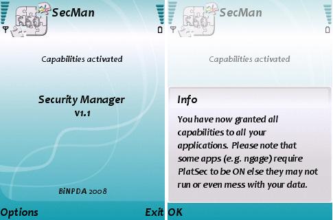 Security Manager v1.10 for Install Unsigned Apps Security Manager v1.10 for Install Unsigned Apps