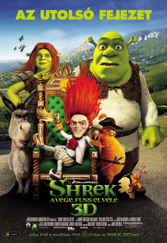 Shrek a vége, fuss el véle magyar plakát