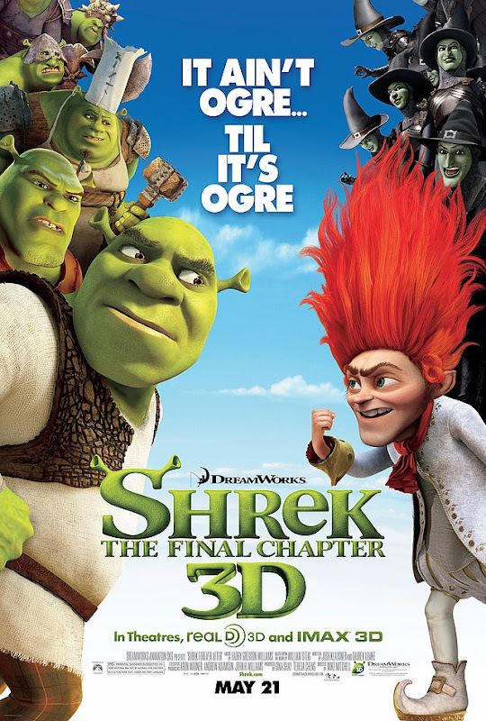 Shrek a vége, fuss el véle poszter