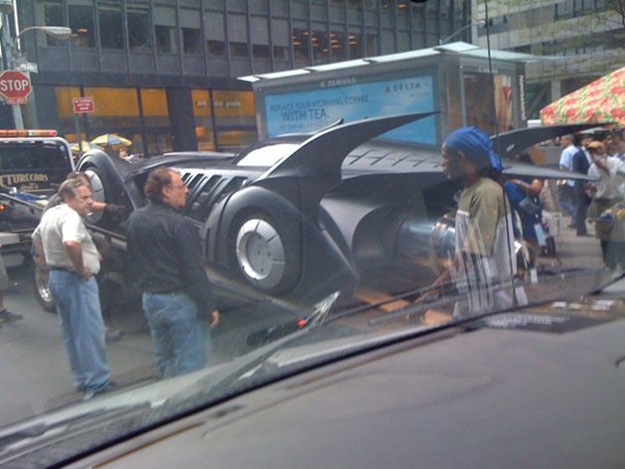 Batmobil az Arthur remake forgatásán 001