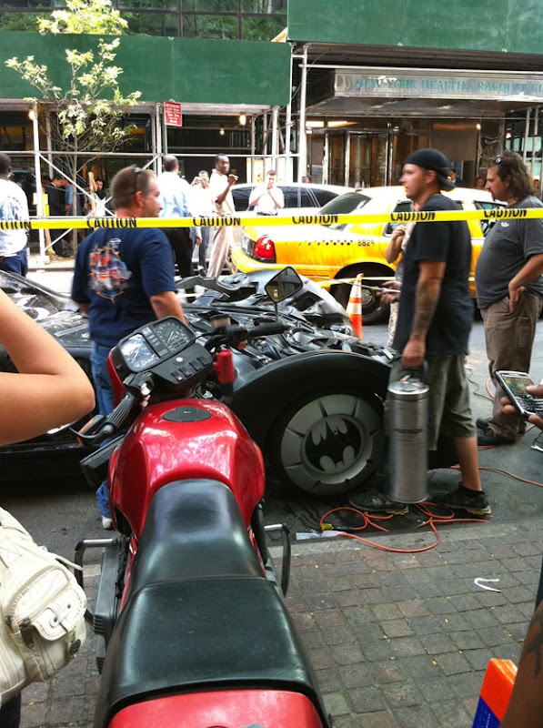 Batmobil az Arthur remake forgatásán 002