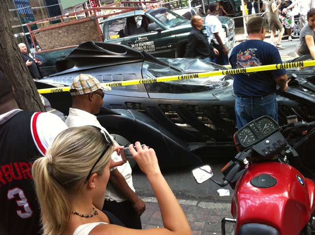 Batmobil az Arthur remake forgatásán 004