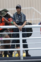 Rihanna a Battleship forgatásán 002