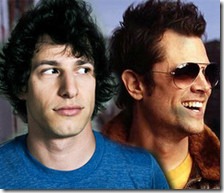 Johnny Knoxville és Andy Samberg komédiáznak