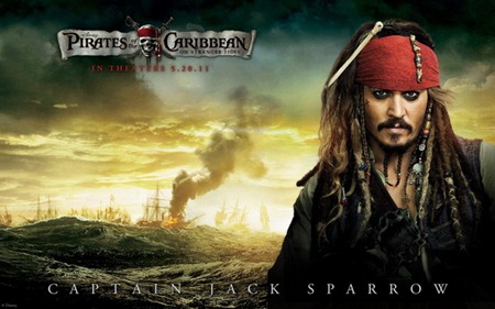 Újabb Karib 4 poszter és banner Jack Sparrow kapitányról banner