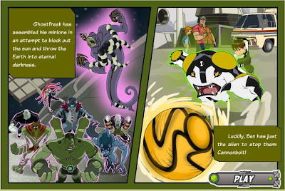 Ben 10 Pinball Game Comic Ben 10 Pinball Game Comic