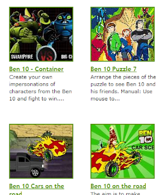 Ben 10 Games