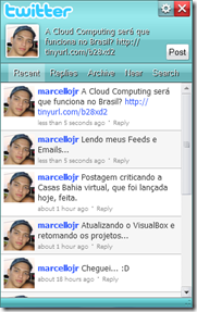 Twitter Widget for Opera Browser