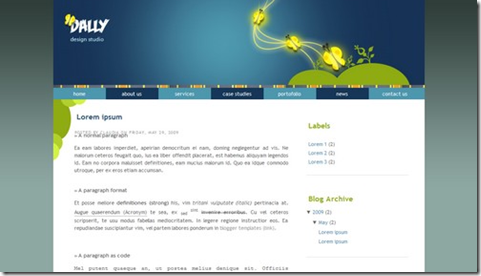 Template Dally Studio