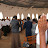 Congregation worshiping at church Congregation worshiping at church