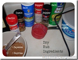 Dry Rub Spices