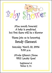 Baby Invitations Baby Invitations
