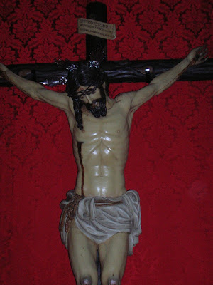 Santísimo Cristo de la Caridad en su Vía Crucis. Foto: Pozoblanco News, las noticias y la actualidad de Pozoblanco * www.pozoblanconews.blogspot.com