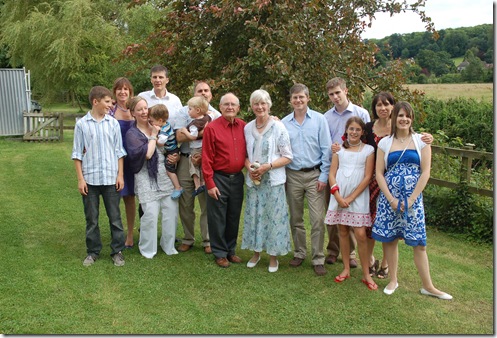 family at golden wedding0486