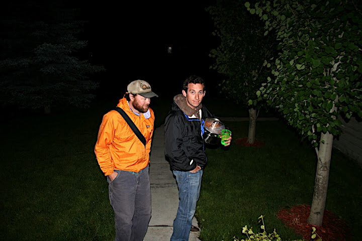 Ryder & Mike bring up the rear as the last guests to leave, they finally rolled home around midnight