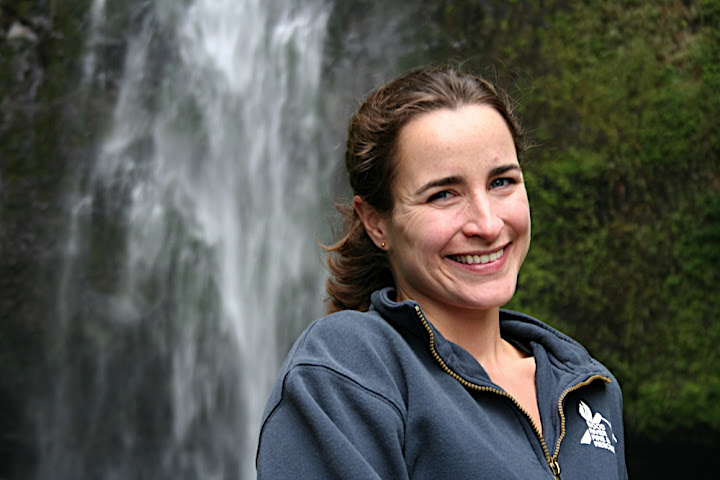 Jenni at the Falls