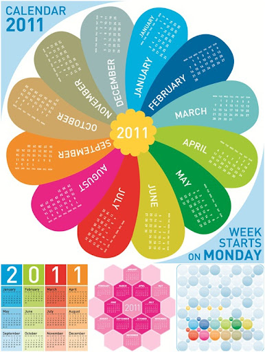 Fashion Vector 2011 Calendar 2011 Calendar Eps. Fashion Vector 2011 Calendar