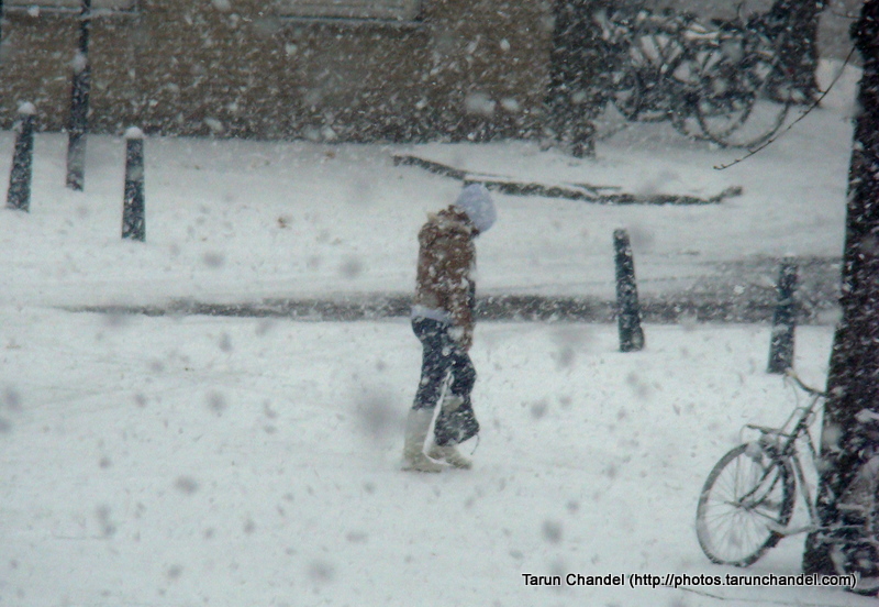Snow Winters Snowfall Dutch Girl Holland Girls Netherlands Girl, Tarun Chandel Photoblog