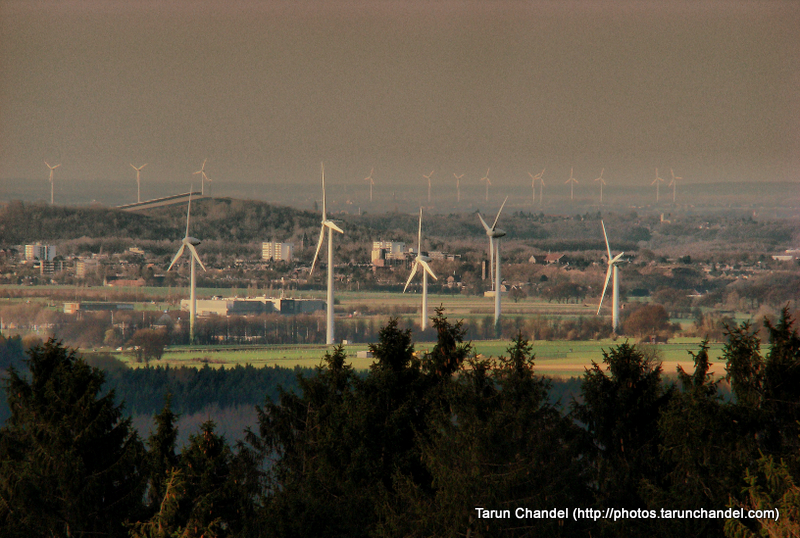 Aachen Vaalserberg Drielandenpunt Windmills Germany Netherlands Belgium, Tarun Chandel Photoblog