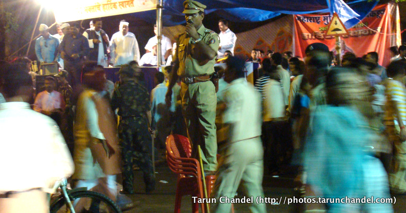 Mumbai Police Ganesh Visarjan Festival Mumbai, Tarun Chandel Photoblog