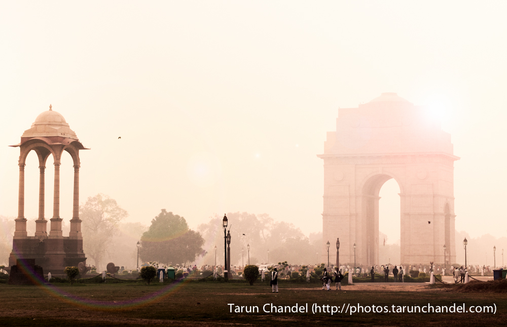 India Gate Sunset New Delhi, Tarun Chandel Photoblog