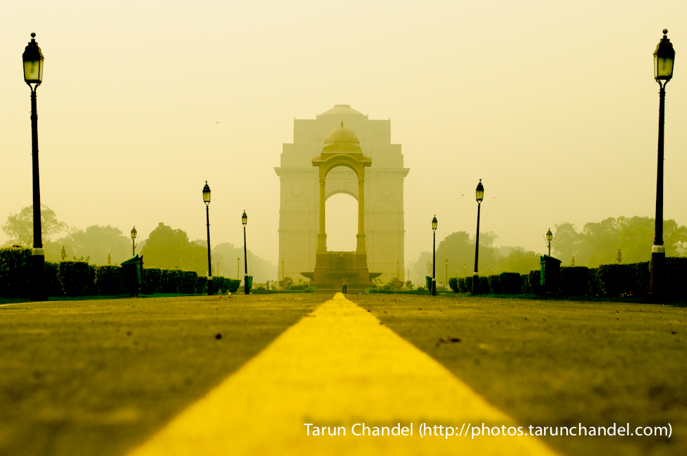 India Gate Road New Delhi, Tarun Chandel Photoblog