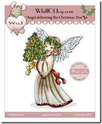 E239_Angel with Xmas Tree