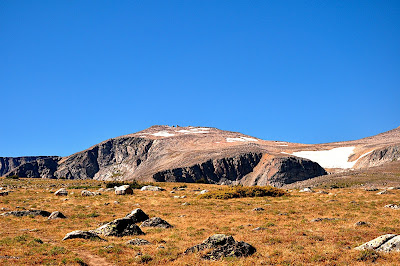 Mount Rearguard as seen from Hellroaring Plateau