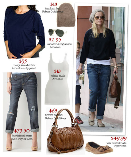reese witherspoon casual style. labels: reese witherspoon