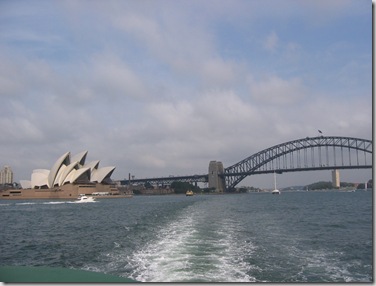 opera house and harbour bridge