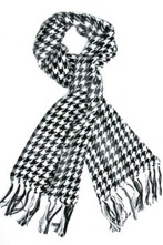 AffordableScarvesHoundstooth