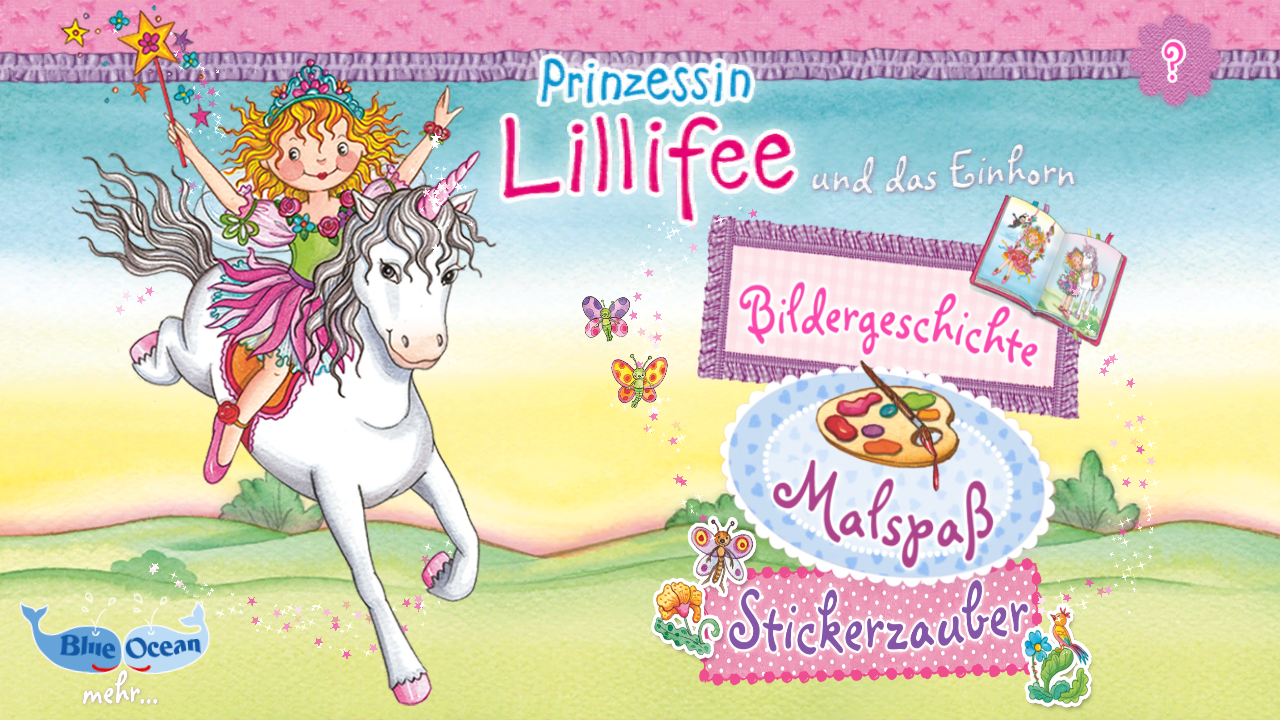 Android application Prinzessin Lillifee + Einhorn screenshort