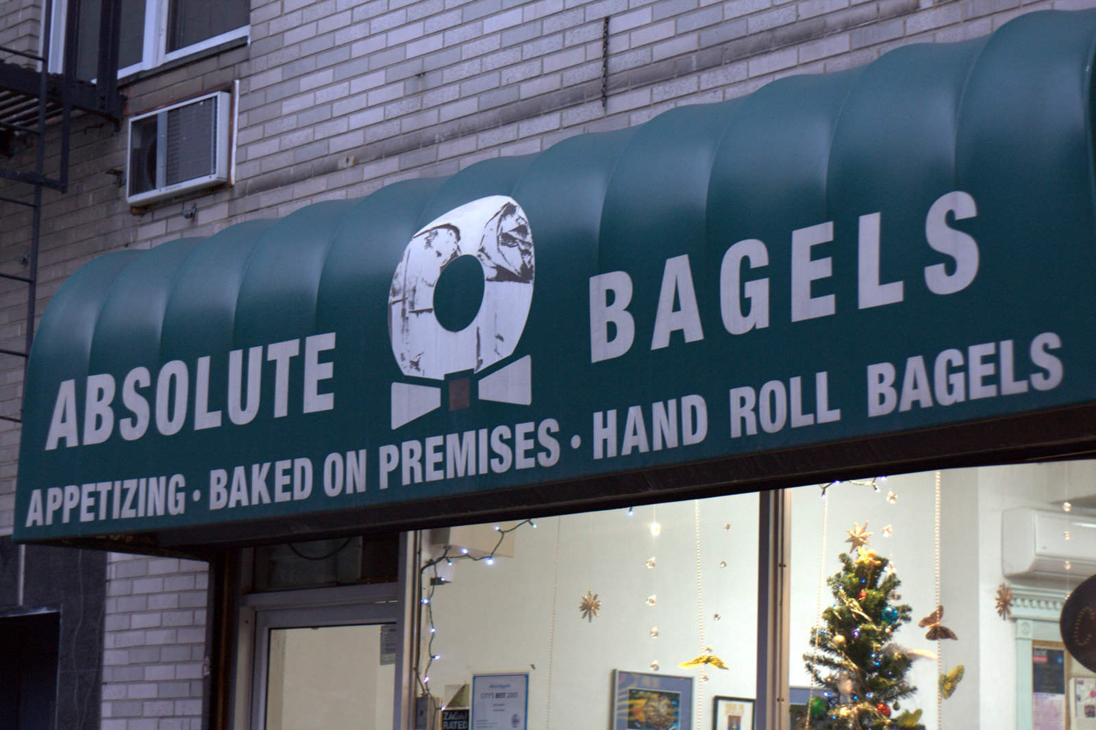 Second Floor Walkup Eat Absolute Bagels