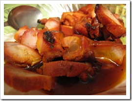 'Char Siew' fresh from morning market