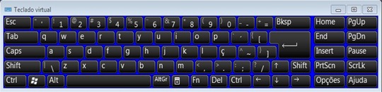Teclado virtual Teclado virtual