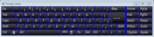 Teclado virtual