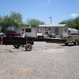 We hitched it up to my Dads truck and are ready to go.