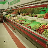 The vegetable isle wasn't 'overwhelmingly' filled, but the produce was affordable and there was an ample variety.