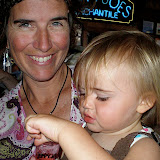 Hil and Emma James at Sloppy Joes